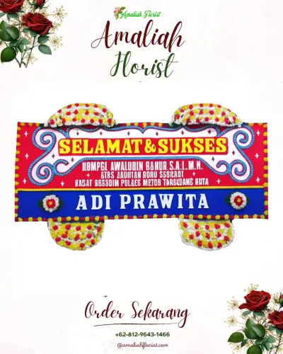 Karangan Bunga Ucapan Selamat cikayas